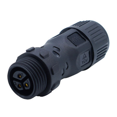 M16 স্ক্রু টাইপ IP68 পুরুষ এবং মহিলা বহিরঙ্গন LED আলো জন্য জলরোধী প্লাগ সংযোগকারী