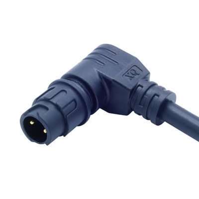 আঙ্গুল মহিলা প্লাগ M12 IP68 বহিরঙ্গন LED আলো জন্য জলরোধী স্ক্রু টাইপ সংযোগকারী